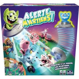 Goliath GOL8720077318939 - Juego de Mesa Alerta a los Marcianos - Estrategia para Niños 6+ años - Elimina animales y gana puntos