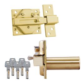 Ifam Cerrojo cs88l m50 Acabado Latonado Cilindro 50mm 5 Llaves de Seguridad Acero Precio: 32.79000054. SKU: B1JPGBNZ58