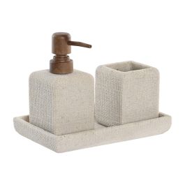 Baño Basicos DKD Home Decor Crema Marron 12.5 x 16 x 20 cm Set de 3 (2 Unidades) Precio: 38.78999971. SKU: B18MPTY5SN