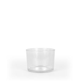 La Mediterranea Vaso Chiquito 240 ml. Dimensiones: 8,1 cm (Ancho) x 5,8 cm (Alto) x 7,9 cm (Largo) (24 Unidades)