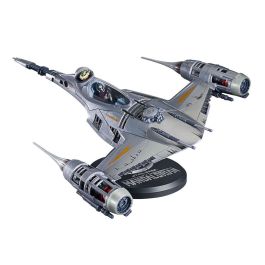 HASBRO Star Wars The Black Series The Mandalorian N-1 Starfighter con figura Mandalorian & Grogu, figura 9,5cm y accesorios