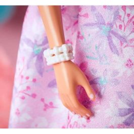 Barbie HRM54 Muñeca Deseos de Cumpleaños 2024 Morena Vestido Rosa Lila Estampado Floral Falda Tul Bordado +6 Años Barbie HRM54 Muñeca Deseos de Cumpleaños 2024 Morena Vestido Rosa Lila Estampado Floral Falda Tul Bordado +6 Años