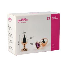 Plug Anal Pick&Love Nº 13 Dorado (9,5 cm)