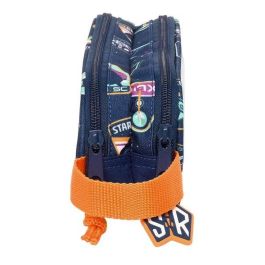 Portatodo Doble Buzz Lightyear Azul marino (21 x 8 x 6 cm) Portatodo Doble Buzz Lightyear Azul marino (21 x 8 x 6 cm)