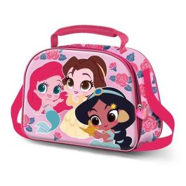 Karactermania Bolsa Portamerienda 3D Princesas Disney Flowers 25,5 x10 x20 cm Infantil con Cremallera y Forro Isotérmico Precio: 16.00104. SKU: B16N458PGN