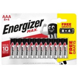 Energizer Pilas MAX AAA LR03 x12 (8+4) E301531207 Precio: 14.49999991. SKU: B1G5ADX8NT