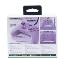 Power A XBGP0025-01 Mando con Cable Nano Enhanced para Xbox Series X/S, Xbox One y PC, Compacto, 2 Botones Asignables, Lila Power A XBGP0025-01 Mando con Cable Nano Enhanced para Xbox Series X/S, Xbox One y PC, Compacto, 2 Botones Asignables, Lila