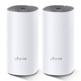TP-Link Deco E4 Sistema Wi-Fi Malla (2 Unidades) Doble Banda 2.4/5 GHz Wi-Fi 5 (802.11ac) 1167 Mbps Blanco y Gris Precio: 79.9499998. SKU: S0230685