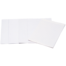 Liderpapel Papel Florete Cuadro 4mm 60gr Doble Folio Paquete 250 Hojas