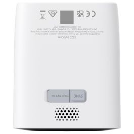 Eufy SoloCam S220 Cámara Vigilancia WiFi Exterior Solar 2K IP67 Sin Cuotas Mensuales Inalámbrico Techo/Pared Blanco Cubo