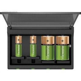 Cargador de Pilas Duracell CEF22-EU/ capacidad 4 pilas/ AA y AAA Cargador de Pilas Duracell CEF22-EU/ capacidad 4 pilas/ AA y AAA