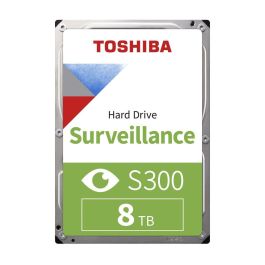Toshiba S300 Surveillance, 8 TB, 3.5", 6 Gbit/s, 7200 RPM, 256 MB, 4.17 ms, 5V DC, 147x101.85x26.1 mm Precio: 282.49999954. SKU: B1A9WF8NQA