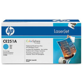 HP Toner CE251A Cian 7000 Páginas Impresión Láser Precio: 235.69000004. SKU: S8409681