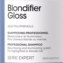 L'Oreal Champú Blondifier Iluminador y Restaurador Cabello Rubio 1500ml Nuevo Formato