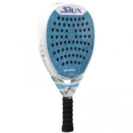 Siux Valkiria Pro 2025 Pala de Padel Sofia Araujo Blanco y Azul Polivalente Mujer 24K