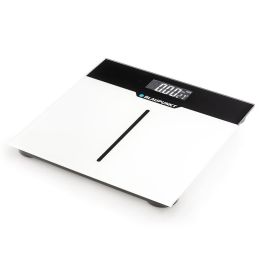 BLAUPUNKT Báscula de Baño Digital con Indicador de Temperatura y Superficie de Cristal Extraplano