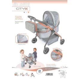 Mi primer coche de muñeca cityx para muñecas de hasta 42 cm.35x50x56 cm Mi primer coche de muñeca cityx para muñecas de hasta 42 cm.35x50x56 cm