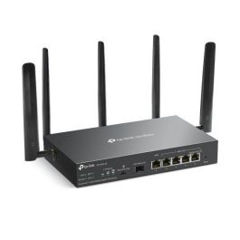 Router VPN 4G TP-Link Omada ER706W-4G/ WiFi 6/ 3000Mbps/ 2.4GHz 5GHz/ 5 Antenas/ WiFi 802.1Q Router VPN 4G TP-Link Omada ER706W-4G/ WiFi 6/ 3000Mbps/ 2.4GHz 5GHz/ 5 Antenas/ WiFi 802.1Q