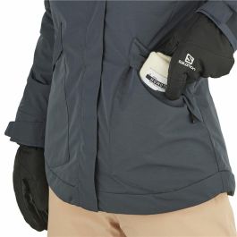 Chaqueta de Esquí Salomon Snow Rebel Mujer Gris