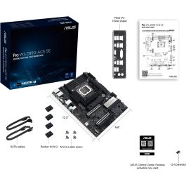 ASUS PRO WS Z890-ACE SE Placa Base Intel Z890 Socket LGA 1851 DDR5 ATX para PC Intel Core Ultra