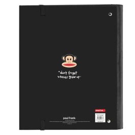 Carpeta de anillas Paul Frank Join the fun Negro 27 x 32 x 3.5 cm Carpeta de anillas Paul Frank Join the fun Negro 27 x 32 x 3.5 cm