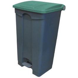 CAMBRO - WBFC87L-519 - CUBO DE BASURA 87L CON PEDAL Y TAPA - 78,4 x 47,6 x 38,1 cm - BASE GRIS Y TAPA VERDE Precio: 103.4999999. SKU: B1DT8GC4MG