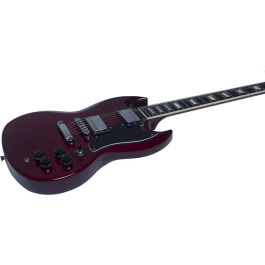 Eko Guitarra Eléctrica Starter DV300 Tipo SG Roja