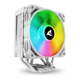 Sharkoon A40 RGB Refrigerador de aire para CPU 12 cm Blanco con Iluminación RGB Precio: 37.59000036. SKU: B1FTRDDMEQ