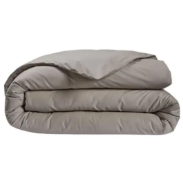 Dodo Cubierta de dudo 240x220 cm Algodón Antibacteriano Taupe Hecho en Francia