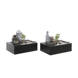 Fuente Oriental DKD Home Decor Negro Gris 21 x 23 x 29 cm (2 Unidades) Precio: 61.49999966. SKU: S3039712