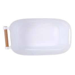 Confortime Cesta Multiusos con Asas de Madera, 18 cm Ancho x 33,5 cm Largo x 15 cm Alto (12 Unidades) Confortime Cesta Multiusos con Asas de Madera, 18 cm Ancho x 33,5 cm Largo x 15 cm Alto (12 Unidades)