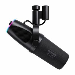 Cherry XTRFY mik ngale X Micrófono para Podcasts USB-C + XLR Negro
