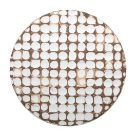 Mesita Auxiliar Item Home DKD Home Decor Blanco 40 x 42 x 40 cm