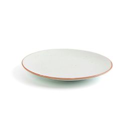 Ariane Plato Llano Terra Porcelana 18 cm Beige (12 Unidades) Apto Lavavajillas, Microondas y Horno, Apilable Profesional