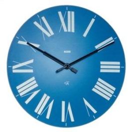 Alessi Reloj de Pared en ABS Azul Diseñado por Achille y Pier Giacomo Castiglioni Precio: 48.50000045. SKU: B1BZSN47TX