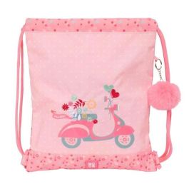 Bolsa Mochila con Cuerdas Moos Passion Multicolor 35 x 40 x 1 cm Precio: 4.49999968. SKU: B189JMWEPF