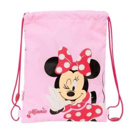 Bolsa Mochila con Cuerdas Minnie Mouse Naive Rosa 26 x 34 x 1 cm Precio: 7.49999987. SKU: B1HDG89LHW