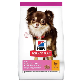 Hill's Pienso para Perro Adulto Light Small & Mini Sabor Pollo 1,5 kg Precio: 17.5000001. SKU: B1F34HLAWA