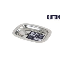 Bandeja Cambio 15x12 cm Acero Inoxidable Quttin - Privilege (32 Unidades) Precio: 35.50000003. SKU: B15V7EYESK