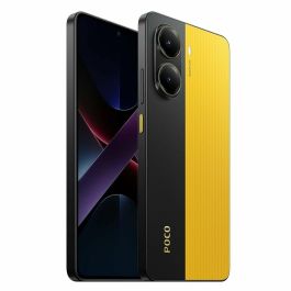 Xiaomi POCO X7 Pro 5G 256GB Negro/Amarillo - Móvil 12GB RAM, Cámara 50MP OIS, Batería 6000mAh HyperCharge 90W, Pantalla AMOLED 1.5K 120Hz IP68