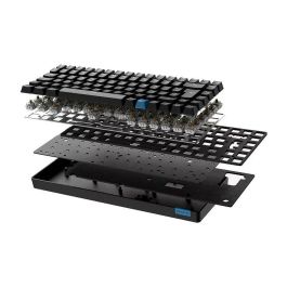 Teclado Hiditec GKE010006 Negro Qwerty Español