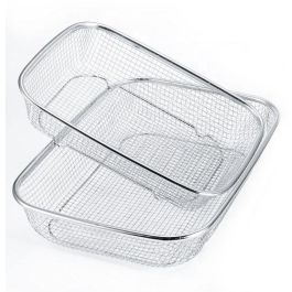 Escurridor de acero rectangular 37x27x7.4 cm - Quttin (18 Unidades) Escurridor de acero rectangular 37x27x7.4 cm - Quttin (18 Unidades)