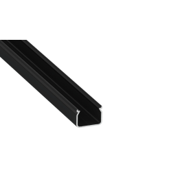 KIMERA Perfil Aluminio HOM Anodizado Negro con Difusor Opal, Tapones y Clips Sujección 2,02M Precio: 5.94999955. SKU: B1BA2NHN82