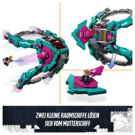 LEGO 76255 Nave de los Nuevos Guardianes Marvel Super Heroes Juego Construcción 1108 Piezas 10+ Años