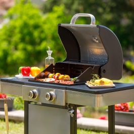 Barbacoa de gas bxog7200e con 2 quemadores 116 x 58 x 118,5 cm