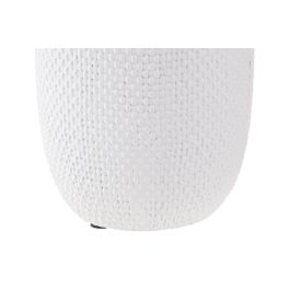 DKD Home Decor Vaso Básico de Cemento Blanco 8 x 10.5 x 8 cm