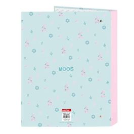 Safta Carpeta Folio 4 Anillas "Garden" 26,5x33x4cm Acolchado