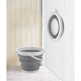 Confortime Cubo Plegable de Plástico 5 Litros (6 Unidades)