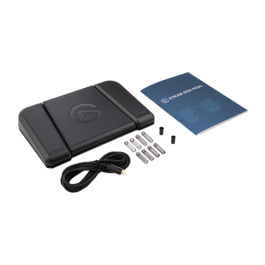 Elgato 10GBF9901 Pedal de Expresión Negro para control de estudio y streaming