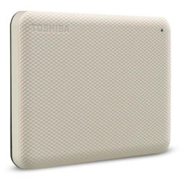 Toshiba Disco Duro Externo Canvio Advance 2 TB, beige, USB 3.2 Gen 1 (5 Gbit/s)